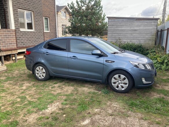 2012 Kia Rio 5-speed III, голубой - вид 3