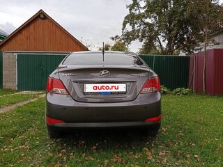 2014 Hyundai Solaris I Рестайлинг, серый, 670000 рублей, вид 4