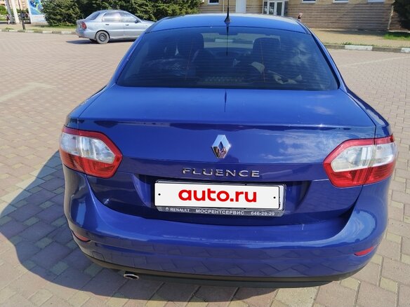 2010 Renault Fluence I, синий, 485000 рублей - вид 5