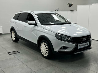2020 Lada (ВАЗ) Vesta SW Cross I, белый, 1020000 рублей, вид 3