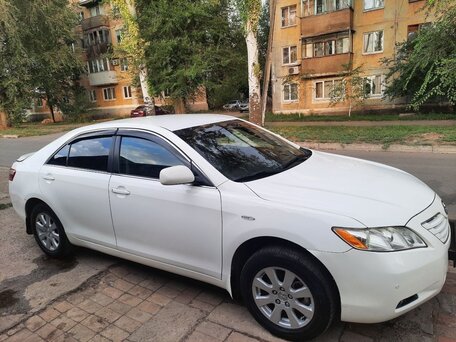 2008 Toyota Camry VI (XV40), белый, 1250000 рублей, вид 4