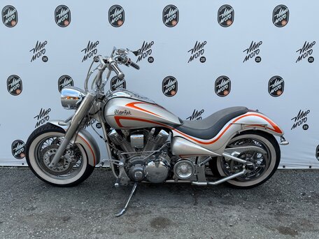 2001 Yamaha XV 1600 Road Star, серый, 520000 рублей, вид 3