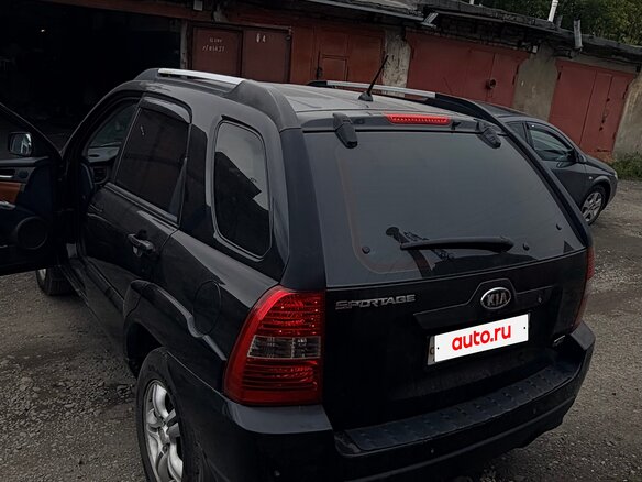 2005 Kia Sportage II, чёрный, 700000 рублей - вид 4