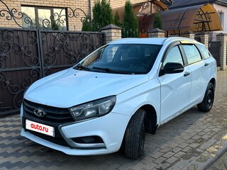 2020 Lada (ВАЗ) Vesta SW I, белый, 590000 рублей, вид 1