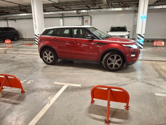 2013 Land Rover Range Rover Evoque 6-speed I, красный - вид 2