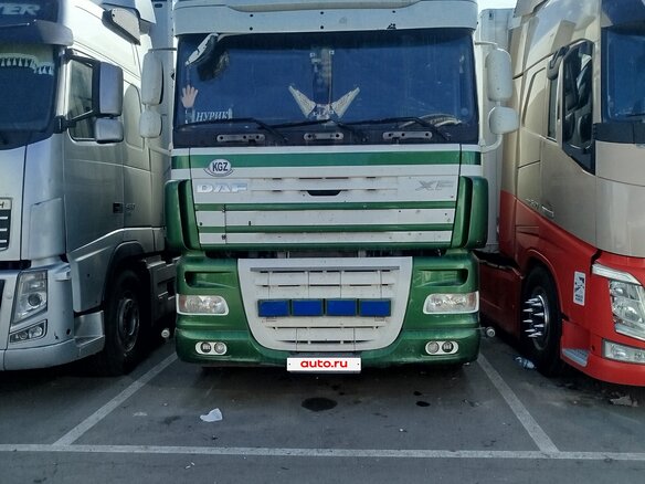 2009 DAF XF 105, белый, 4000000 рублей - вид 1