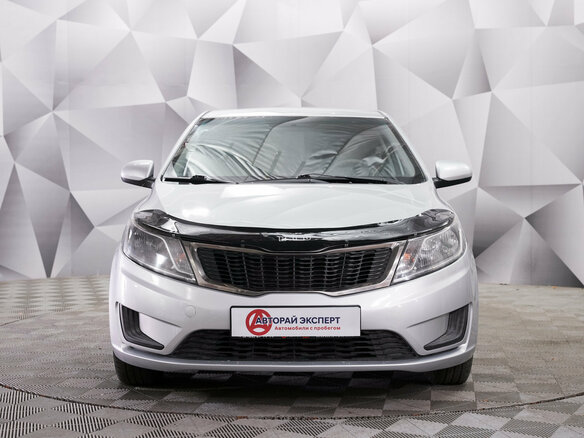 2012 Kia Rio III, серебристый, 730000 рублей - вид 7
