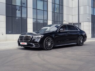 2021 Mercedes-Benz S-Класс 450 4MATIC VII (W223), чёрный, 8000000 рублей, вид 3