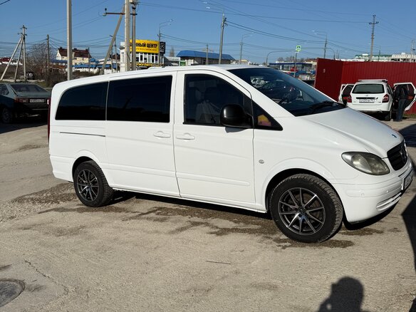 2006 Mercedes-Benz Vito 111 CDI L2 II (W639), белый - вид 6