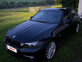 2009 BMW 3 серии 320i V (E90/E91/E92/E93) Рестайлинг, чёрный, 1200000 рублей, вид 2