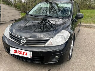 2012 Nissan Tiida I Рестайлинг, чёрный, 750000 рублей, вид 3