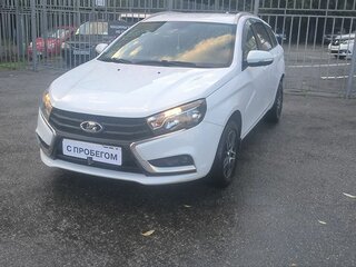 2021 Lada (ВАЗ) Vesta SW I, белый, 899000 рублей, вид 3