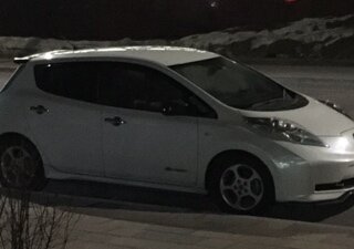 2012 Nissan Leaf I (ZE0/AZE0), белый, 1200000 рублей, вид 2