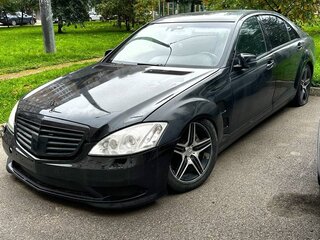 2008 Mercedes-Benz S-Класс 350 Long V (W221), чёрный, 820000 рублей, вид 1