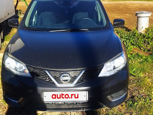 2015 Nissan Tiida II, чёрный, 960000 рублей
