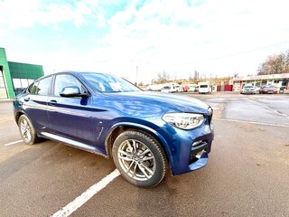 2019 BMW X4 20d II (G02), синий, 4700000 рублей, вид 1