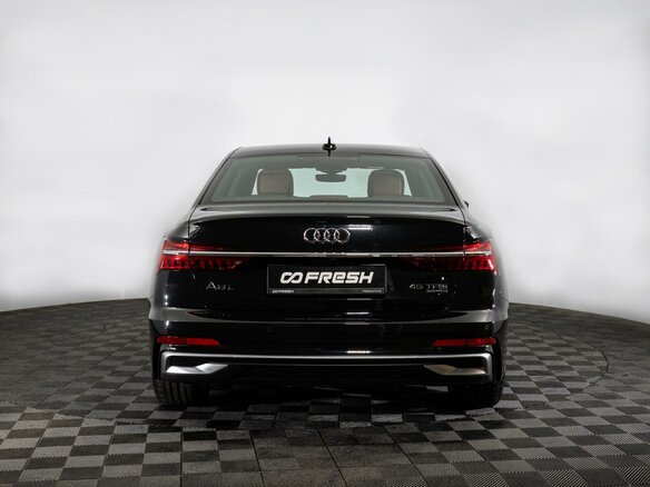 2025 Audi A6 45 TFSI Long V (C8) Рестайлинг, чёрный, 6850000 рублей - вид 3