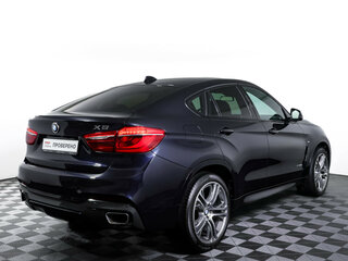2017 BMW X6 40d II (F16), чёрный, 4519000 рублей, вид 5