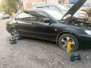 2006 Mitsubishi Lancer IX Рестайлинг, чёрный, 160000 рублей, вид 1