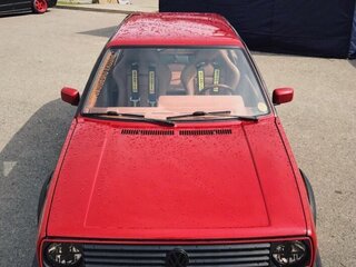 1984 Volkswagen Golf II, красный, 990000 рублей, вид 3