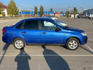 2016 Lada (ВАЗ) Granta I, синий, 400000 рублей, вид 4