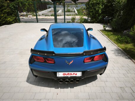 2017 Chevrolet Corvette Stingray C7, синий, 5800000 рублей, вид 3