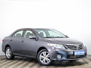 2010 Toyota Corolla X (E140, E150) Рестайлинг, серый, 999000 рублей, вид 1