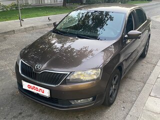 2018 Skoda Rapid I Рестайлинг, коричневый, 1120000 рублей, вид 2
