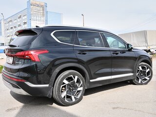 2022 Hyundai Santa Fe IV Рестайлинг, чёрный, 3250000 рублей, вид 4