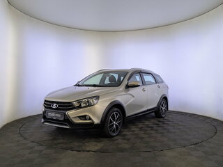 2018 Lada (ВАЗ) Vesta SW Cross I, зелёный, 1100000 рублей, вид 1