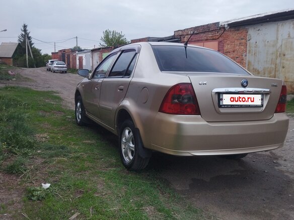 2010 Geely CK (Otaka) I Рестайлинг, бежевый, 260000 рублей - вид 5