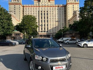 2015 Chevrolet Aveo II, серый, 950000 рублей, вид 1