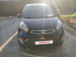 2014 Kia Picanto II, чёрный, 600000 рублей, вид 1