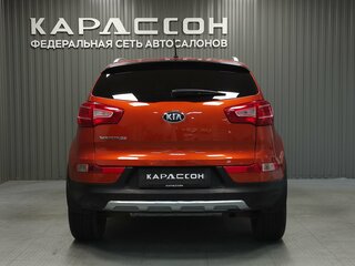 2012 Kia Sportage III, оранжевый, 1537000 рублей, вид 4