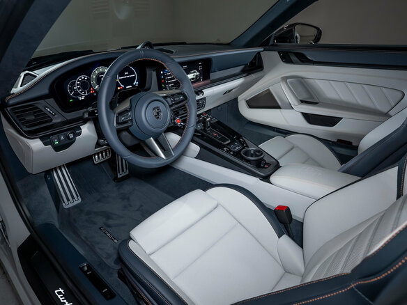2026 Porsche 911 Turbo S VIII (992) Рестайлинг, серый - вид 27