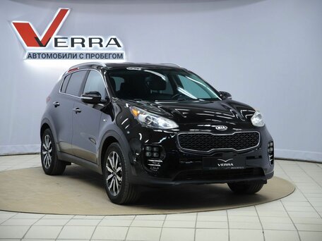 2017 Kia Sportage IV, чёрный, 1730000 рублей, вид 3