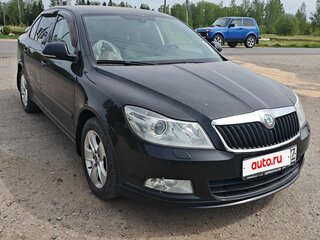 2013 Skoda Octavia II (A5) Рестайлинг, чёрный, 1080000 рублей, вид 1