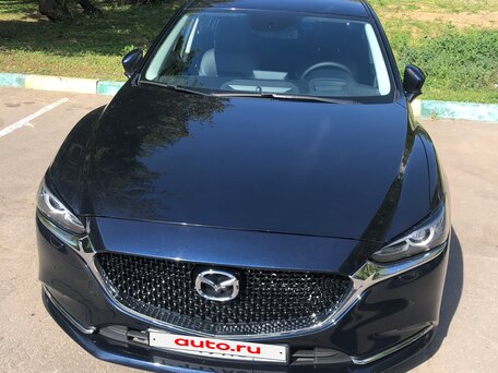 2019 Mazda 6 III (GJ) Рестайлинг 2, синий, 1900000 рублей, вид 3