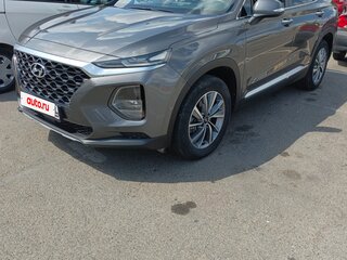 2019 Hyundai Santa Fe IV, серый, 3850000 рублей, вид 2