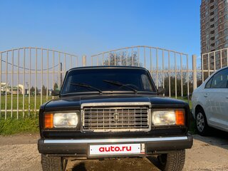 2010 Lada (ВАЗ) 2107, чёрный, 170000 рублей, вид 3