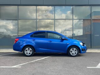 2012 Chevrolet Aveo II, синий, 543000 рублей, вид 3