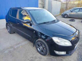 2010 Skoda Fabia II Рестайлинг, чёрный, 610000 рублей, вид 2
