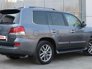 2015 Lexus LX 570 III Рестайлинг, серый, 5000000 рублей, вид 3