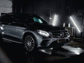 2018 Mercedes-Benz GLC 350 d I (X253), серебристый, 3580000 рублей, вид 3