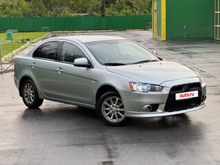 2012 Mitsubishi Lancer X Рестайлинг, серебристый, 780000 рублей, вид 3