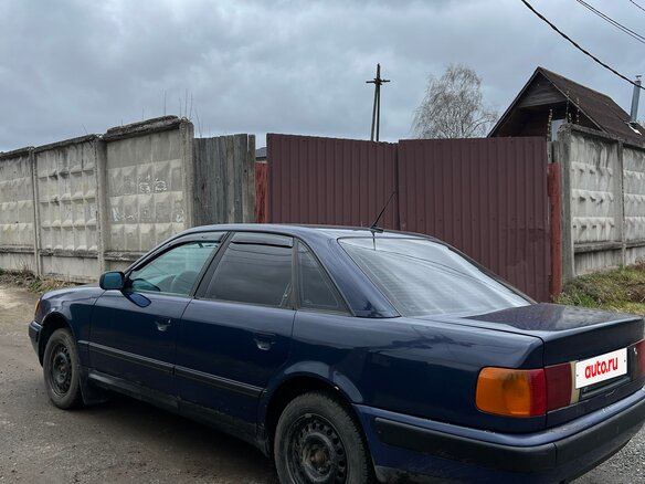 1991 Audi 100 IV (C4), синий, 300000 рублей - вид 5