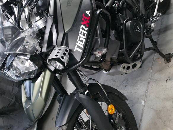 2017 Triumph Tiger 800, зелёный, 850000 рублей - вид 1