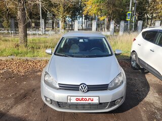 2009 Volkswagen Golf VI, серебристый, 650000 рублей, вид 2