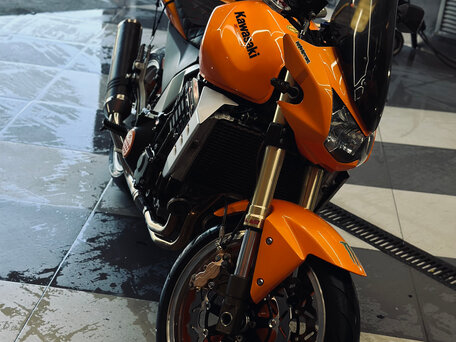 2003 Kawasaki Z 1000, оранжевый, 530000 рублей, вид 2