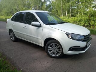 2021 Lada (ВАЗ) Granta I Рестайлинг, белый, 950000 рублей, вид 2